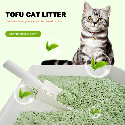 Buy Green Tea 6L Kitty Litter With No Dust Bulk Cat Litter For Sale online manufacture