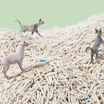 Buy 70% Tofu 30% Bentonite Cat Litter Dia 1.8mm 2.0mm Low Dust Cat Litter online manufacture