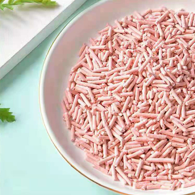 Buy Pink Flushable Tofu Cat Litter Odor Control Soy Cat Litter Long Lasting online manufacture