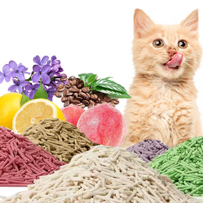 Buy Milk Tofu Cat Litter Bulk OEM Tofu Clumping Litter All Natural Clumping Cat Litter online manufacture