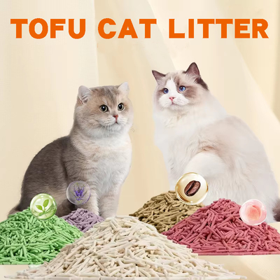 Buy Cornstarch Flushable Cat Litter Pellets Low Dust No Smell Cat Litter online manufacture