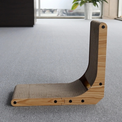 주문 맞춤형 고양이 스크래처 패드  corrugated 종이 고양이 스크래싱 가구 online manufacture