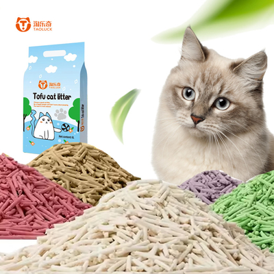 Flushable Toilet Tofu Cat Litter Quick Clumping Odor Control Kitty Litter
