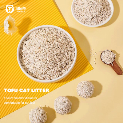 Efficient Deodorization Tofu Sand Cat Biodegradable Flushable Clumping Litter
