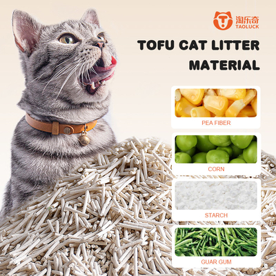 Stripe Shape Tofu Cat Litter Plant Natural Tofu Clumping Cat Litter
