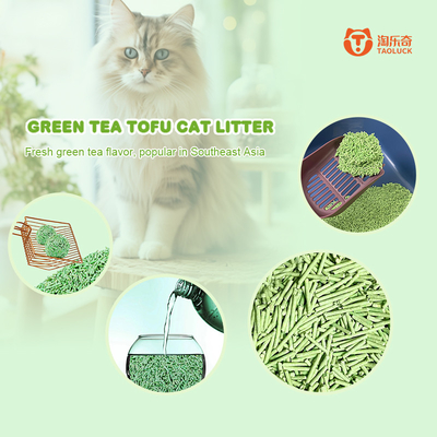 Green Plant Natural Flushable Cat Litter Friendly Natural Cat Litter Odor Control