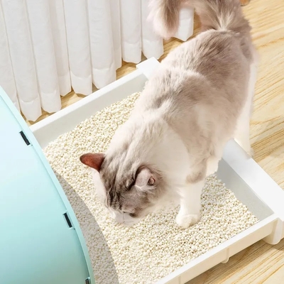 OEM Cassava Cat Litter Eco Friendly Highly Adsorbent Flushable Kitty Litter