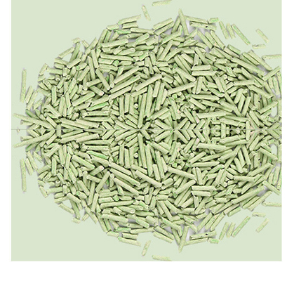 Green Tea Tofu Kitty Litter With No Dust Flushable Kitty Litter