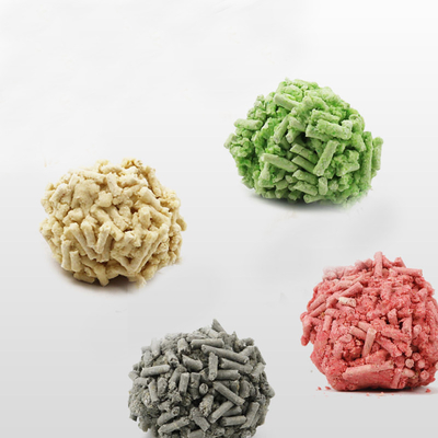 OEM Natural Dust Free Cat Litter Odor Control Flushable Clumping Cat Litter