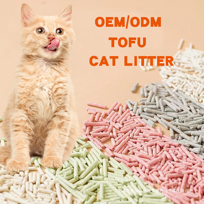 ODM OEM Tofu Pellets Absorbs Water And Deodorizes Quickly In 3 Seconds