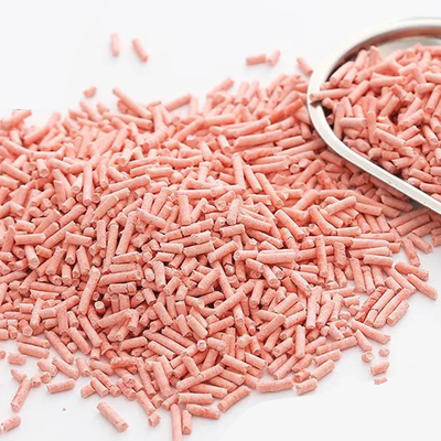 Pink Tofu Sand Cat Soybean Fiber Nature Eco Cat Litter Highly Adsorbent
