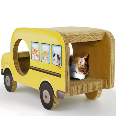 Sustainable Cat Scratcher Car Scratching Board Corrugated Paper Cat Scratcher